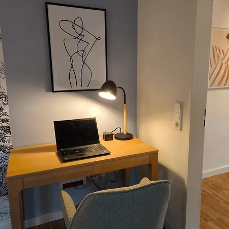 Maremar - Style Nahe Klinikum - Luxus Boxspring - Parkplatz - Kueche - Highspeed Wlan - Bis Zu 5p *