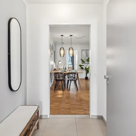 Maremar - Style Nahe Klinikum - Luxus Boxspring - Parkplatz - Kueche - Highspeed Wlan - Bis Zu 5p Lägenhet *