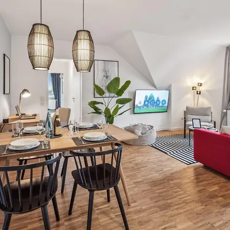 Maremar - Style Nahe Klinikum - Luxus Boxspring - Parkplatz - Kueche - Highspeed Wlan - Bis Zu 5p Oldenburg