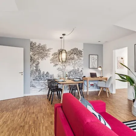 Апартаменты Maremar - Style Nahe Klinikum - Luxus Boxspring - Parkplatz - Kueche - Highspeed Wlan - Bis Zu 5p