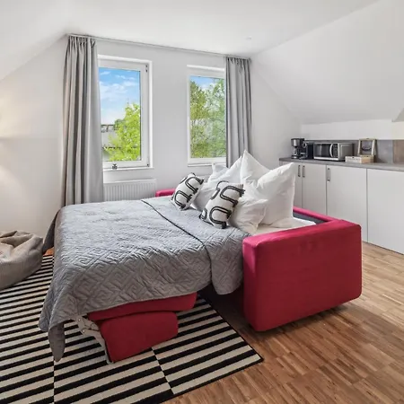 Maremar - Style Nahe Klinikum - Luxus Boxspring - Parkplatz - Kueche - Highspeed Wlan - Bis Zu 5p Lägenhet