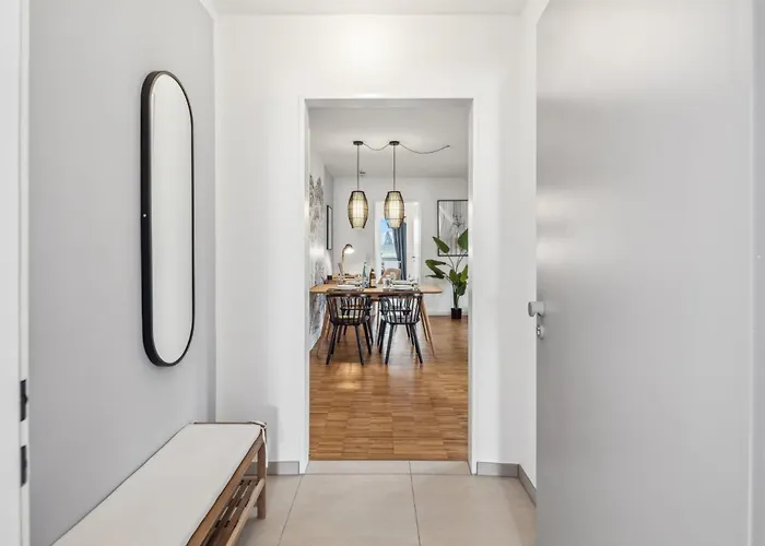 Maremar - Style Nahe Klinikum - Luxus Boxspring - Parkplatz - Kueche - Highspeed Wlan - Bis Zu 5p Lejlighed *